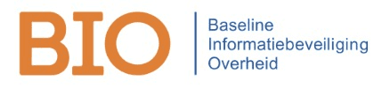 BIO – Baseline Informatiebeveiliging Overheid